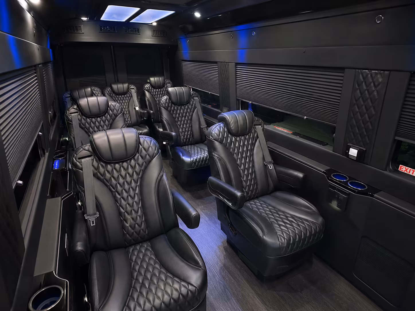 Queens Airport Shuttle & Transportation onboard seating