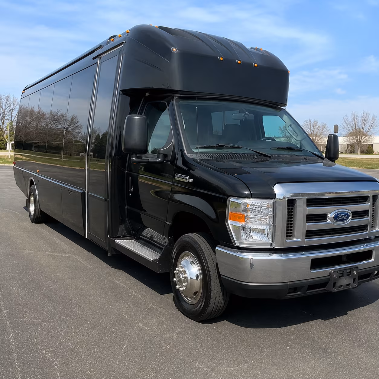 Queens Concert & Music Festival Transportation party bus exterior