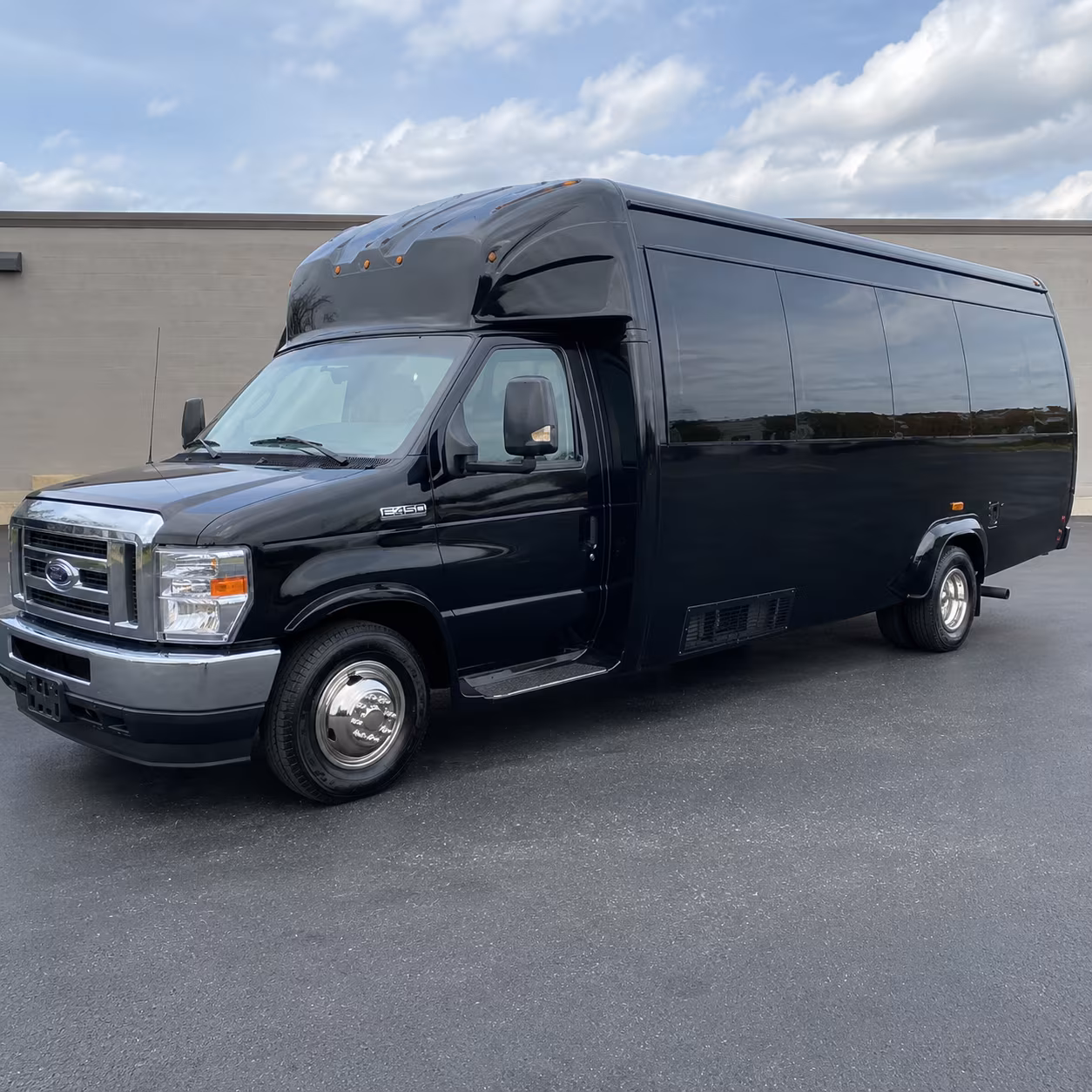 Queens Private Event Transportation party bus exterior