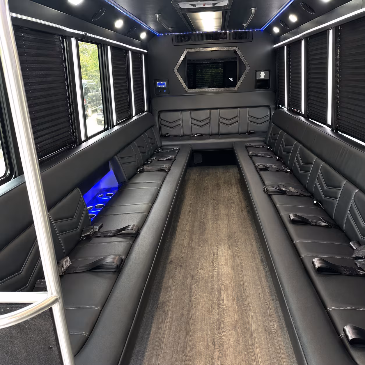 Queens Prom & Homecoming Transportation onboard seating